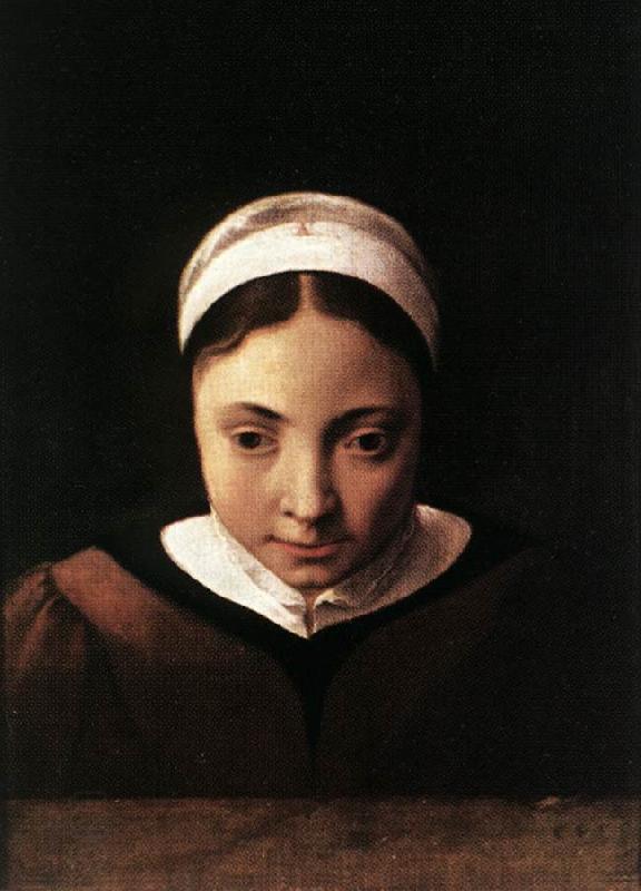 POELENBURGH, Cornelis van Portrait of a Young Girl af China oil painting art